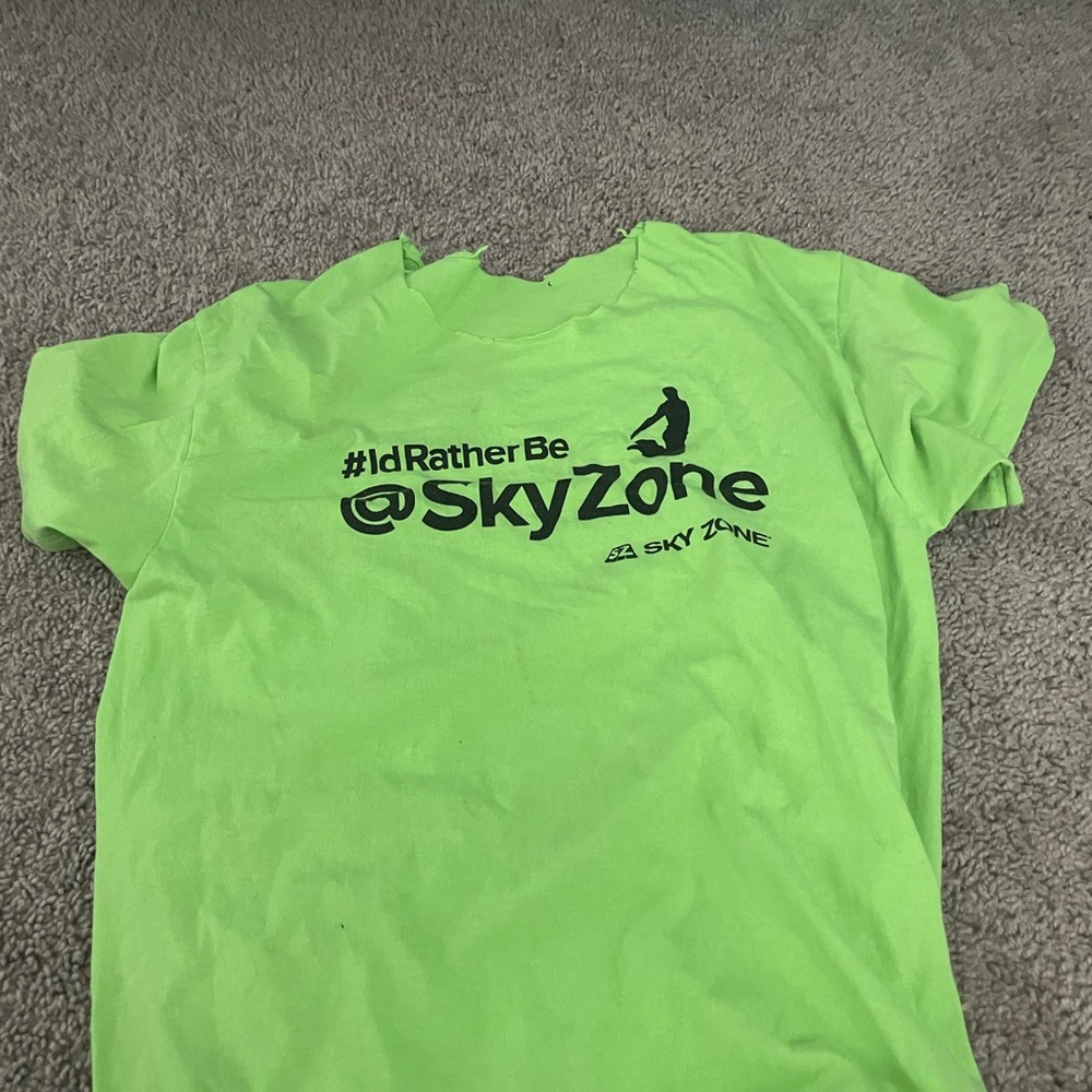 Sky Zone Green T-Shirt
